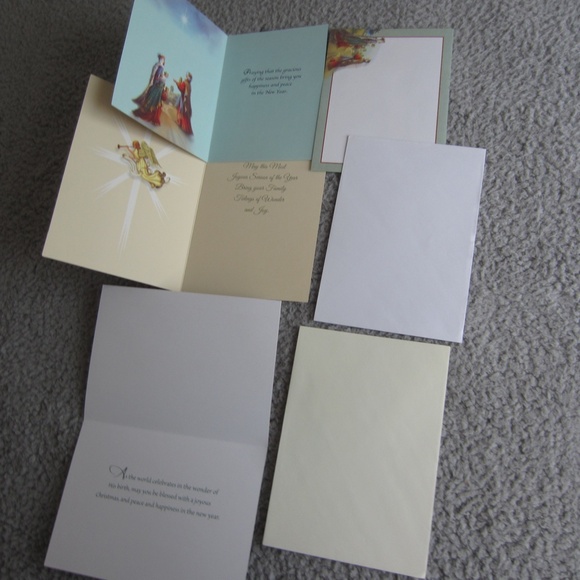 Christmas Cards with Envelopes  set of 3 holidays - Picture 6 of 10